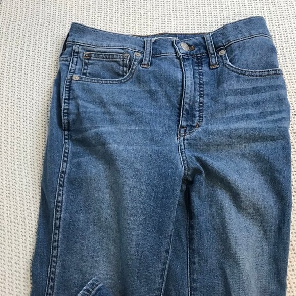 MADEWELL WOMENS SKINNY CROP JEANS SIZE 24 - Picture 2 of 8